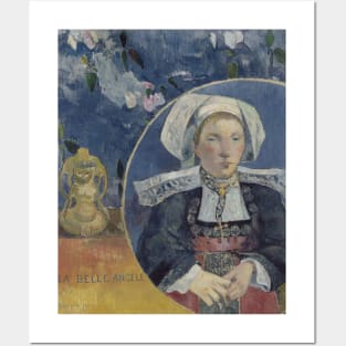 La Belle Angele by Paul Gauguin Posters and Art